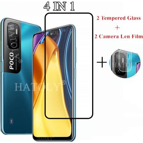 HATOLY Screen Protectors For Xiaomi Poco M3