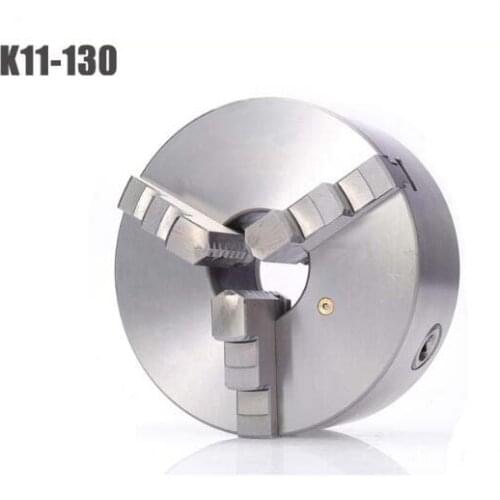K11-130 3 jaw chuck/130MM manual lathe chuck/3-Jaw Self-centering HardenedSteel Chuck