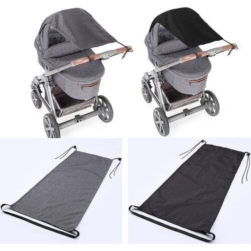 Sun Shade Cover Universal Baby Stroller Breathe Sun Shade Canopy Cover Pushchair Anti-UV Hat UV Protection Awnings Accessory
