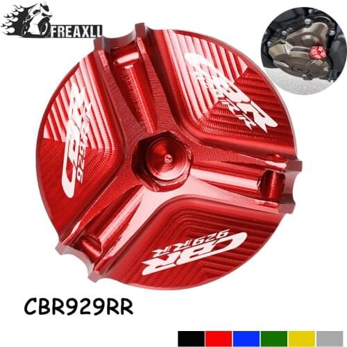 For HONDA CBR929RR CBR 929 RR 2000 2001 2002 2003 M20*2.5 Motorcycle Engine Magnetic Oil Drain Plug Cap Cover With LOGO