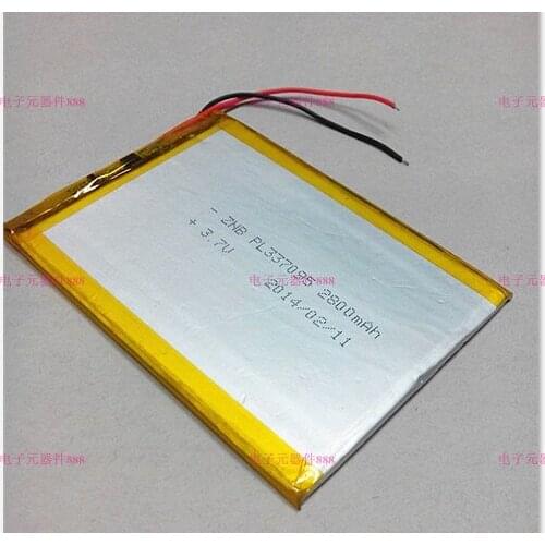 3.7V 2800mAh polymer lithium battery 357095 tablet battery mobile power core Rechargeable Li-ion Cell Rechargeable Li-ion Cell
