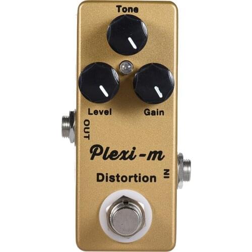 Mosky Plexi-m Distortion Guitar Effect Pedal Mini Effect Pedal Full Metal Shell Guitar Parts & Accessories