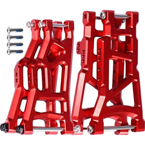 New Front & Rear Aluminum Suspension Control A Arms w/Tie Bar for Traxxas 1/10 Slash 2WD Upgrade Parts