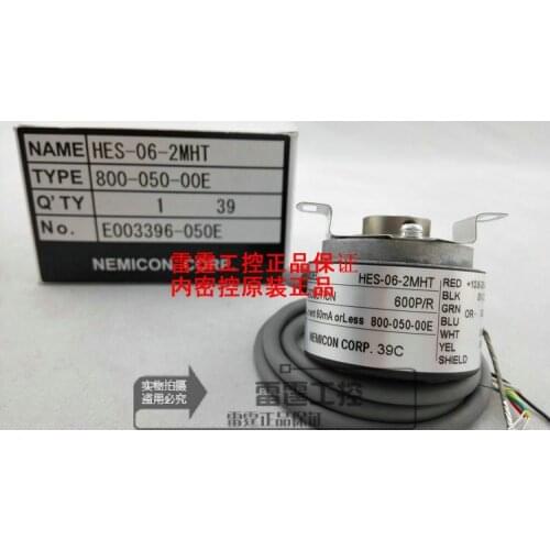New original NE MI CON within control incremental encoder HES-06-2MHT pulse 600P +10.8-26.4V