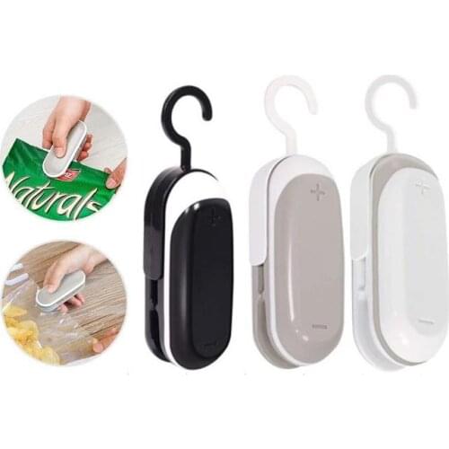 Portable Household Mini Sealing Machine Plastic Package Storage Bag Travel Hand Pressure Heat Sealer