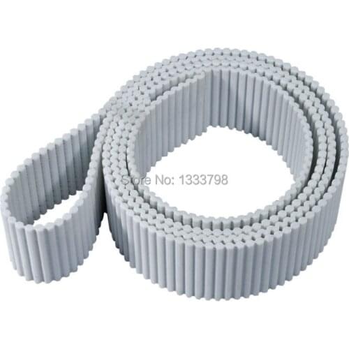 Strong double teeth side HTD8M closed loop timing belts