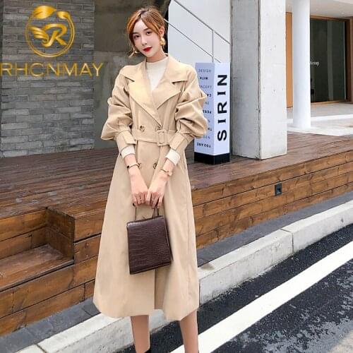 Женские осенние плащи RHCNMAY China At AliExpress