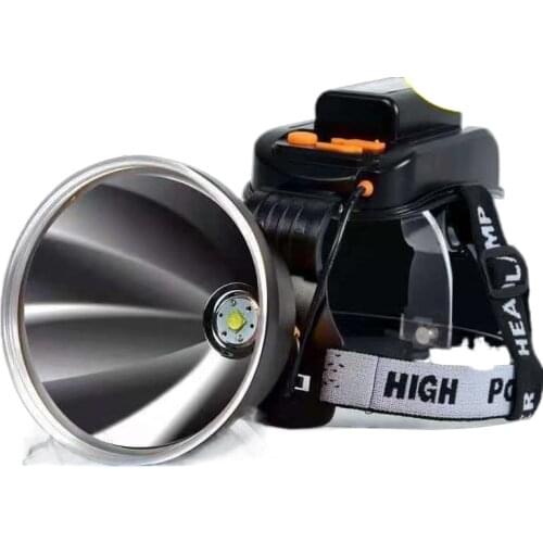 Bright high-power headlights and wild night eel fishing camping spot large flashlight long life astigmatism