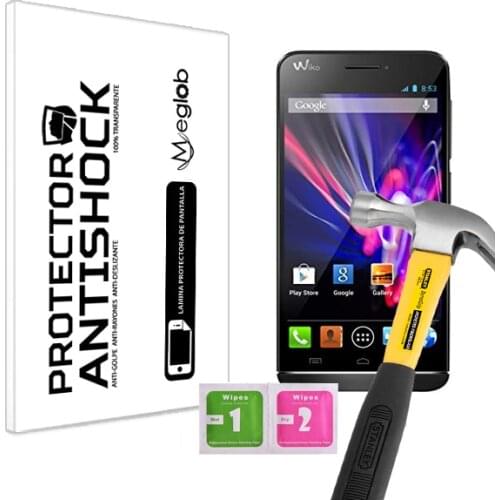 Protector de Pantalla Anti-Shock Anti-Golpe Anti-arañazos Compatible con Wiko Wax