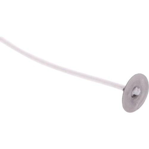 100pcs 20cm Candle Wicks Cotton Core Pre Waxed With Sustainers For Candle Making