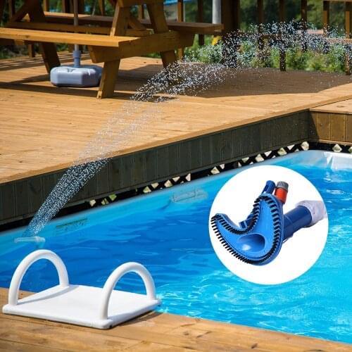 2020 Outdoor Pool Cleaner Swimming Pool Pond Fountain Vacuum Brush Cleaner Cleaning Tool Hot Tubs Accessories Garden Supplie