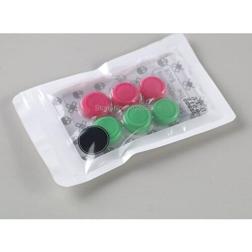 Skull 6 In 1 Thumb Grip Set Joystick Cap Cover For Nintend Switch NS Pro Controller ChengChengDianWan