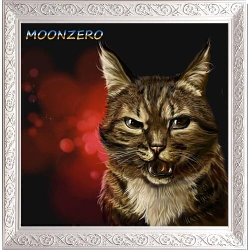 Angry Cat 5D diy diamond embroidery animals diamond painting cross stitch kits mosaic picture wall sticker needlework handicraft
