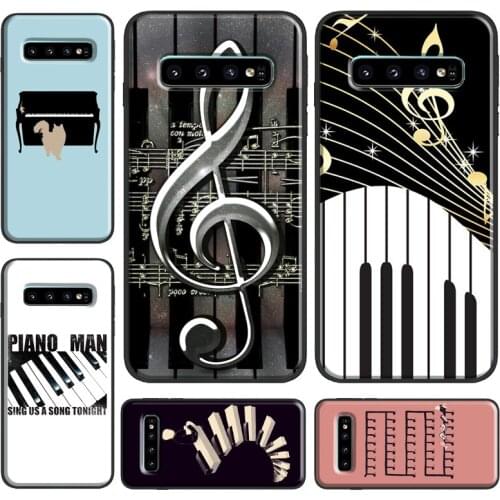 Piano Keys Music Phone Case For Samsung Galaxy S21 Ultra S20 FE S8 S9 S10 Plus Note 10 Note 20 Ultra S10e