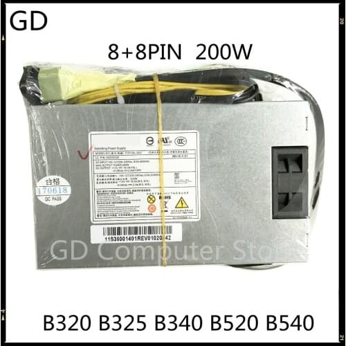 GD New For Lenovo B320 B325 B340 B520 B540 200W Power Supply HKF2002-32 APA006 FSP200-20SI Full Tested Fast Shipping