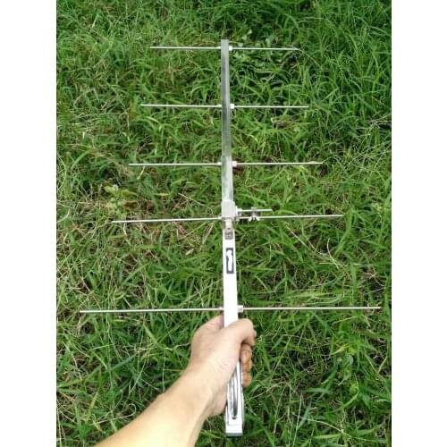 HAM radio 435M stainless yagi antenna 5elements 433M radio repeater yagi antenna UHF430-440M base repeater yagi aerial