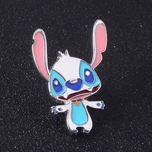 Creative Cartoon Badge Stitch Anime Pins for Backpacks Cute Badge Gifts for Kids Kawaii Pins Badges for Clothes Metal Movie Pins