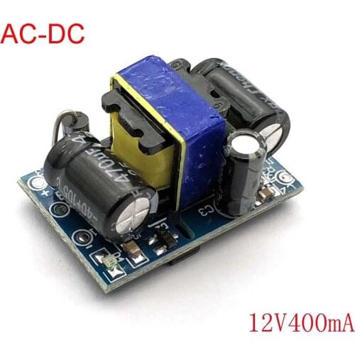 12V400mA Mini Switch Power Supply Module Board Built-in Module Power Supply AC-DC Step-down Module 12V400mA Switching