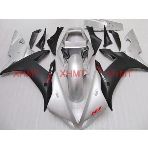 For YZF R1 2002 - 2003 Abs Fairing YZF R1 2003 Plastic Fairings YZF1000 R1 02 matte Black Silvery Fairings