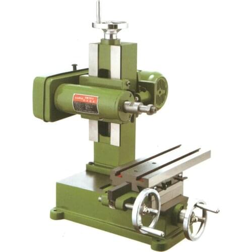 Single Phase 220V Light Horizontal Multifunctional Metal Slot Milling Machine, Woodworking Milling Machine, Milling Lathe