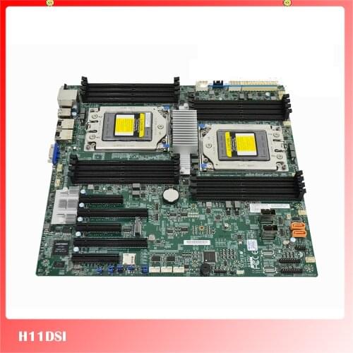 Original Two way Server Motherboard For H11DSI AMD EPYC REV2.0 7302/7702 IPFS Good Quality