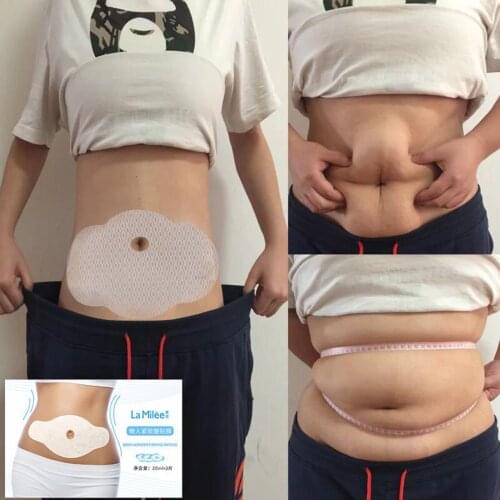 3 Pcs Belly Slim Patch Abdomen Slimming Fat Burning Navel Stick Loss Weight Quick Slimming Patch