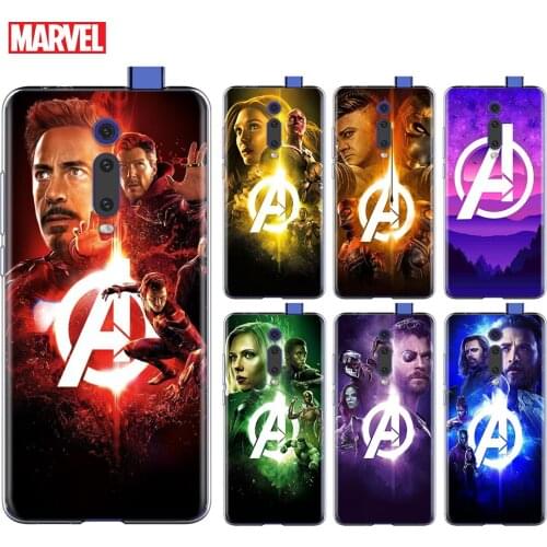Marvel Avengers Hero Cool For Xiaomi Redmi 9I 9T 9A 9C 9 Prime 8A 8 7A 7 6A 6 5 5A 4X PRO Plus Transparent Soft Phone Case