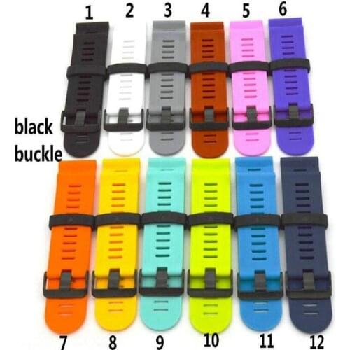 100Pcs/Lot For Garmin Fenix3 Fenix5x Fenix3 HRWatch Bands Silicone Strap Replacement Watch Band Tools New Fashion band