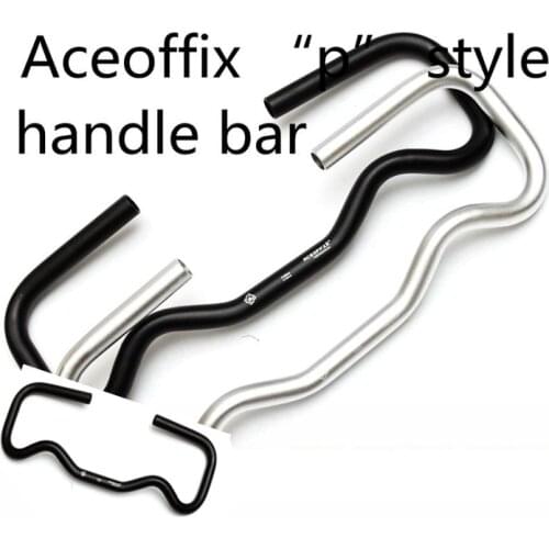 Bicycle Accessories Mini Type P handlebar for brompton folding bike parts S M P Type stem head post 330g