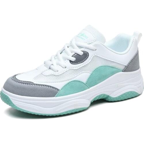 Women Running Shoes 2021 Autumn Brand Sneakers Lady Girl Breathable Mesh Sports Female Light Soft Jogging Trainer Chaussures