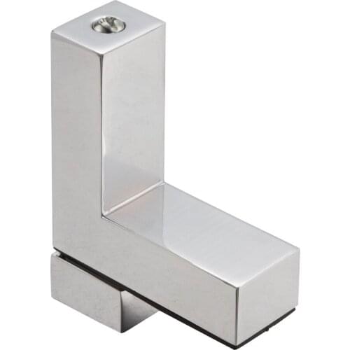 2Pcs Zinc Alloy F Shape Glass Holder Clamp Holder Glass Clamps Clips For For 8-30 mm Glass