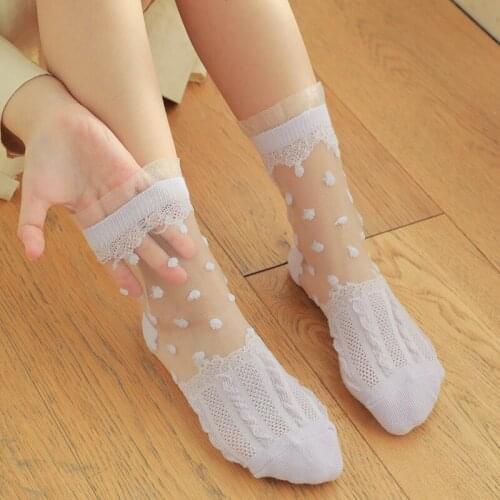 5 Pairs/Lot Children Cotton Socks For Girl Baby Teen Cute Cartoon Breathable Mesh Short Socks 1-12Y Summer Fashion Kids Socks