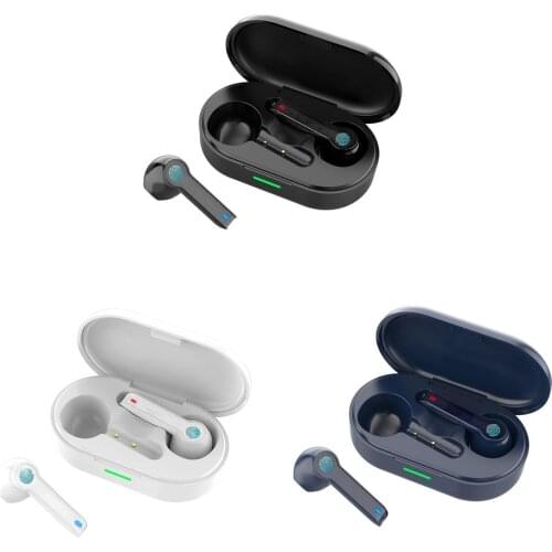 Wireless Bluetooth 5.0 Headphones TWS Earbuds Earphones w/ Mic IPX7 Waterproof