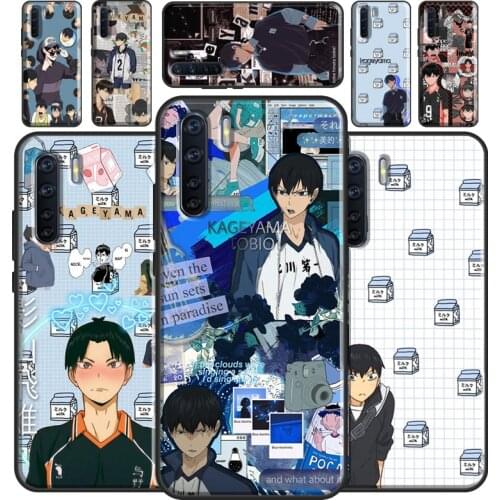 Kageyama tobio Haikyuu Anime Case For OPPO A93 A91 A83 A5 A9 A31 A53 2020 A52 A72 A15 A3S A5S F5 Find X3 Pro Cover Capa