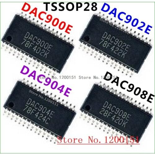 DAC900E DAC902E DAC904E DAC908E TSSOP-28 DAC900U DAC902U DAC904U DAC908U SOP-28