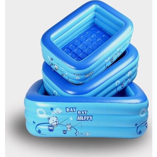 Baby Inflatable Swimming Pool Infant Paddling Pool Bathing Tub Outdoor Summer Swimming Pool For Kids PVC Inflatable Toy