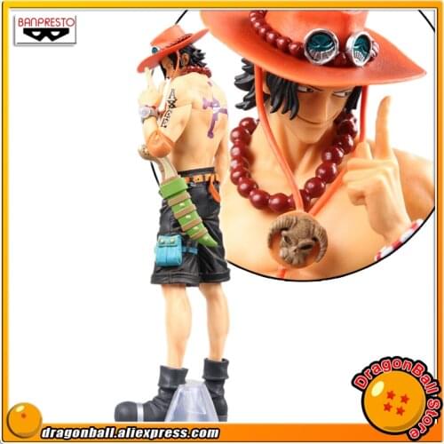 Japan Anime "ONE PIECE" Original Banpresto MEMORY FIGURE Collection Figure - Portgas.D.Ace