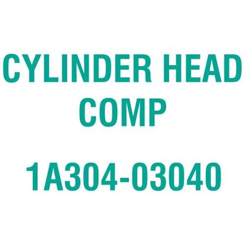 For Kubota 1A304-03040 CYLINDER HEAD COMP