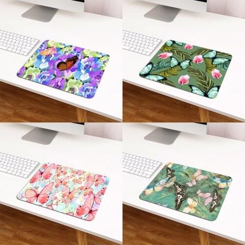 Computer Mouse Pad Table Pad Game Mouse Pad Game Console Accessories Rubber Butterflies Mouse Pad Gaming Accessories