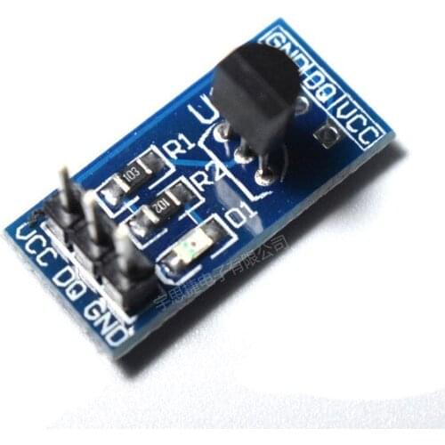 1PCS DS18B20 temperature measurement sensor module