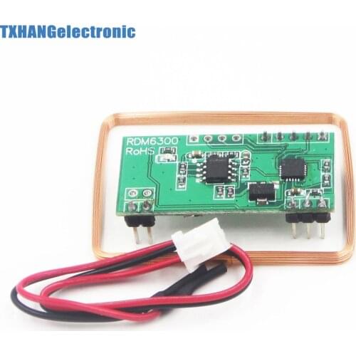 Integrated Circuits 125Khz RFID Reader Module RDM6300 UART Output Access Control System for arduino rfid rdm6300 diy electronics