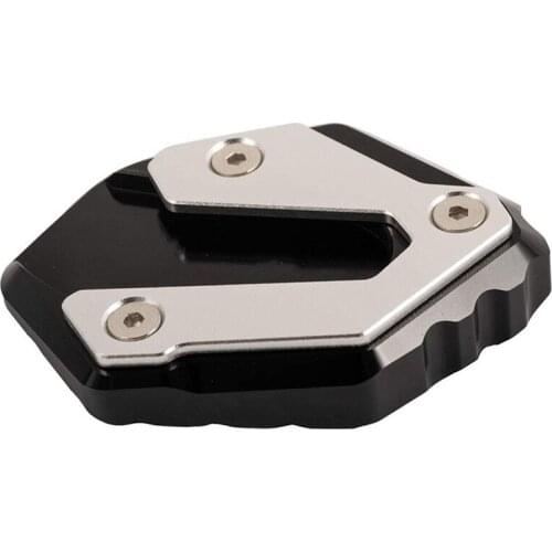 Motorcycle Side Kickstand Stand Extension Plate Pad for Yamaha Mt07 Mt-07 Xsr700 Xsr 700 Tracer 900 Gt Motorcycle Accessories(Bl