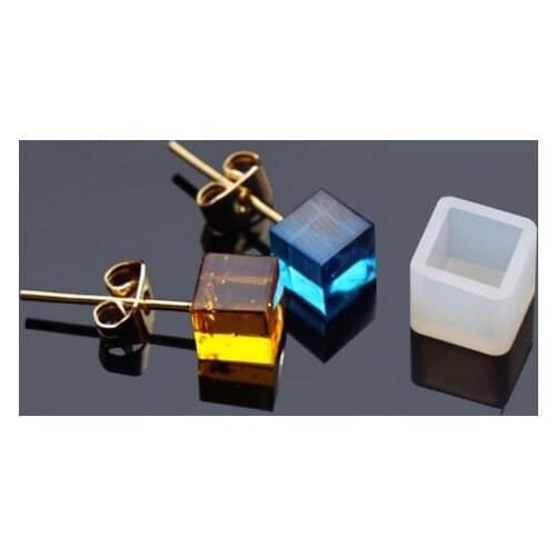 5PC Multi Design Charms Craft DIY Transparent UV Resin Liquid Silicone Combination Molds DIY Earrings Making Finding Accessories