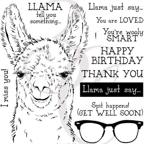 Sheep Transparent Clear Stamp for DIY scrapbooking/Card Making C811