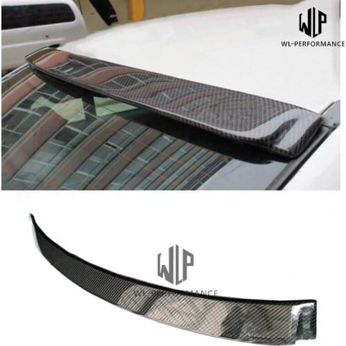 E90 H Style Carbon Fiber Rear Spoiler Car Styling Top Wings For BMW 3 Series E90 320i 328i 335i Car Body Kit 05-11