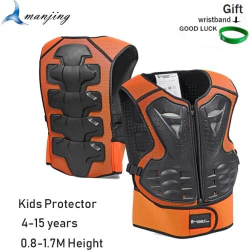 Children Kids Motorcycle Motocross anti impact armor Cycling mtb scooter Child Full Body Protect Armor Suits atv dirt bike armor