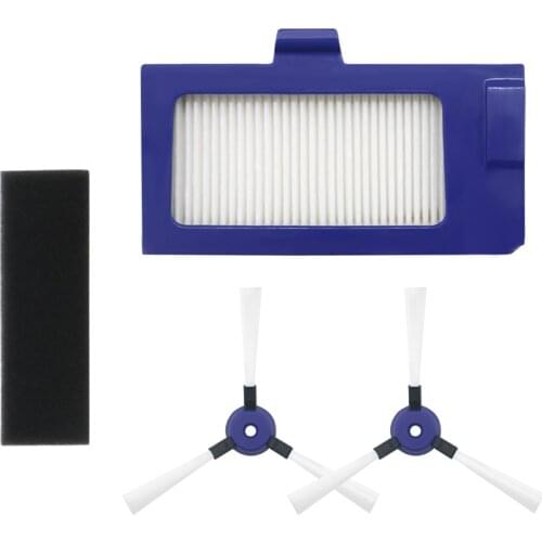 1PCS HEPA Filter + 2pcs side brush for Rowenta ZR710101 Vacuum Cleaner parts Cleaning filter dust filter