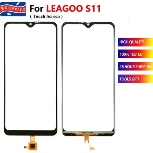 100% Tested 6.3" For Leagoo S11 Touch Screen Sensor Panel Leagoo S11 Outer Glass Digitizer Mobile Phone TouchScreen