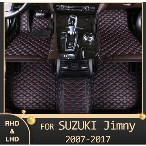 MIDOON Car floor mats for SUZUKI Jimny 2007-2010 2011 2012 2013 2014 2015 2016 2017 Custom auto foot Pads automobile