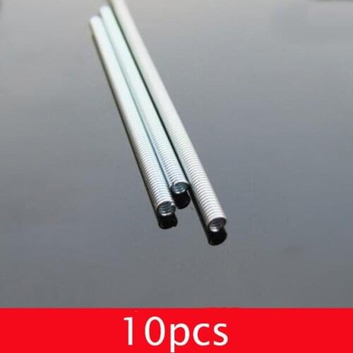 Free Shipping 10PCS 3mm Spring Shaft Drive Extension Soft Shaft Bendable Axle For DIY Models 3*60/100/150mm